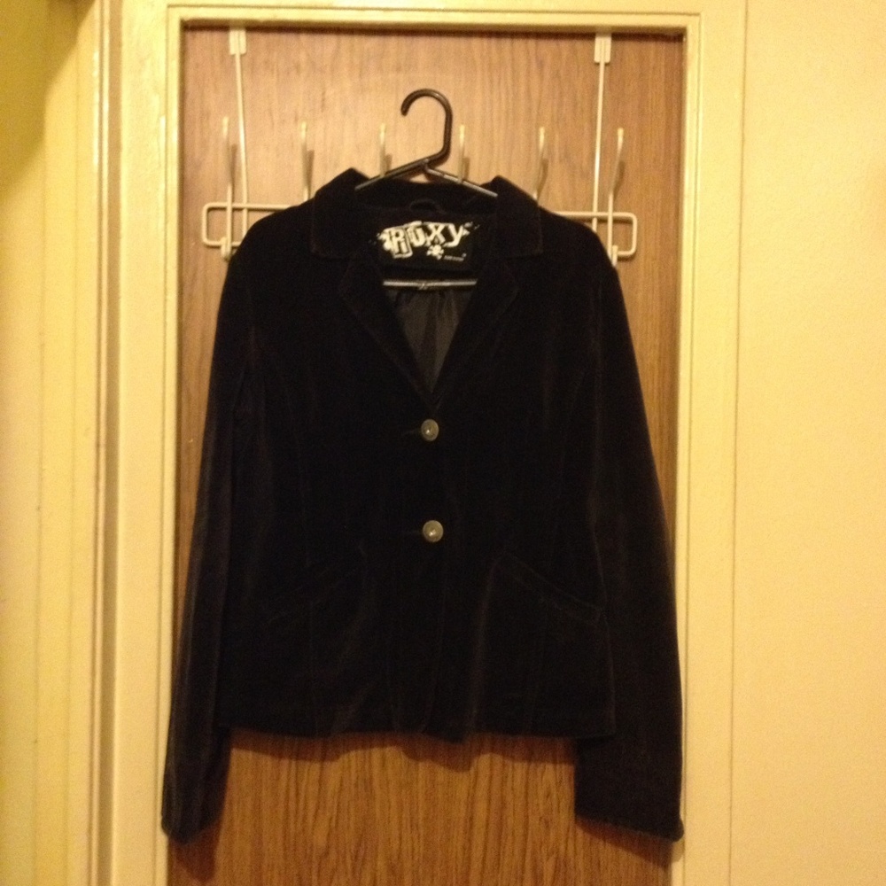 Roxy Velour Blazer